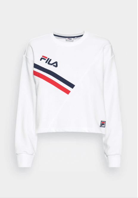 Hovedbilde Fila Cropped Crew Bright White