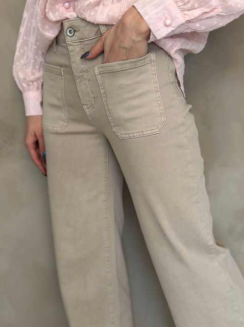 Hovedbilde Pepper Pocket Flare Pants Beige