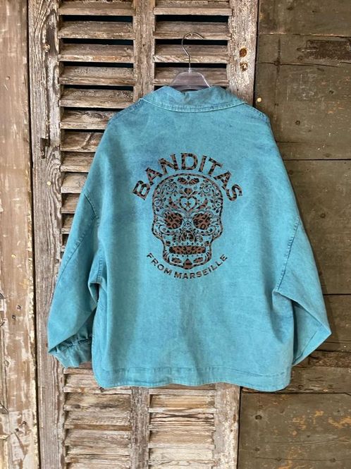 Hovedbilde Banditas Skull Jacket Blue