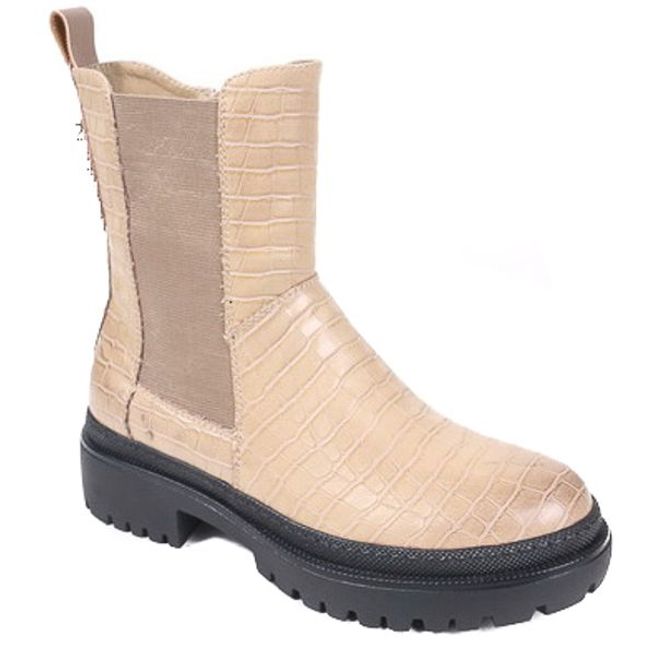 Hovedbilde Sergio Todzi Croco Boots Beige