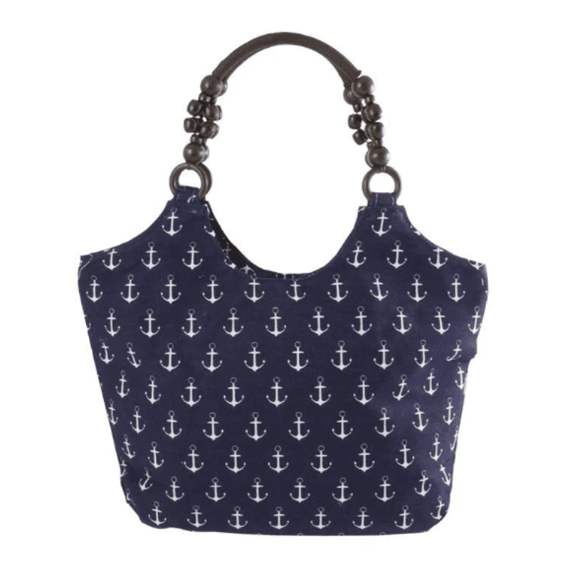 Veske med ankermotiv