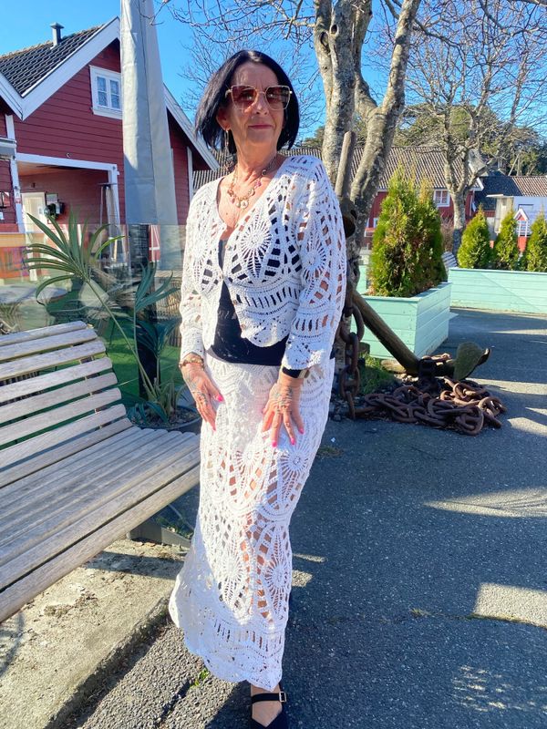 Sarah Heklet Skjørt