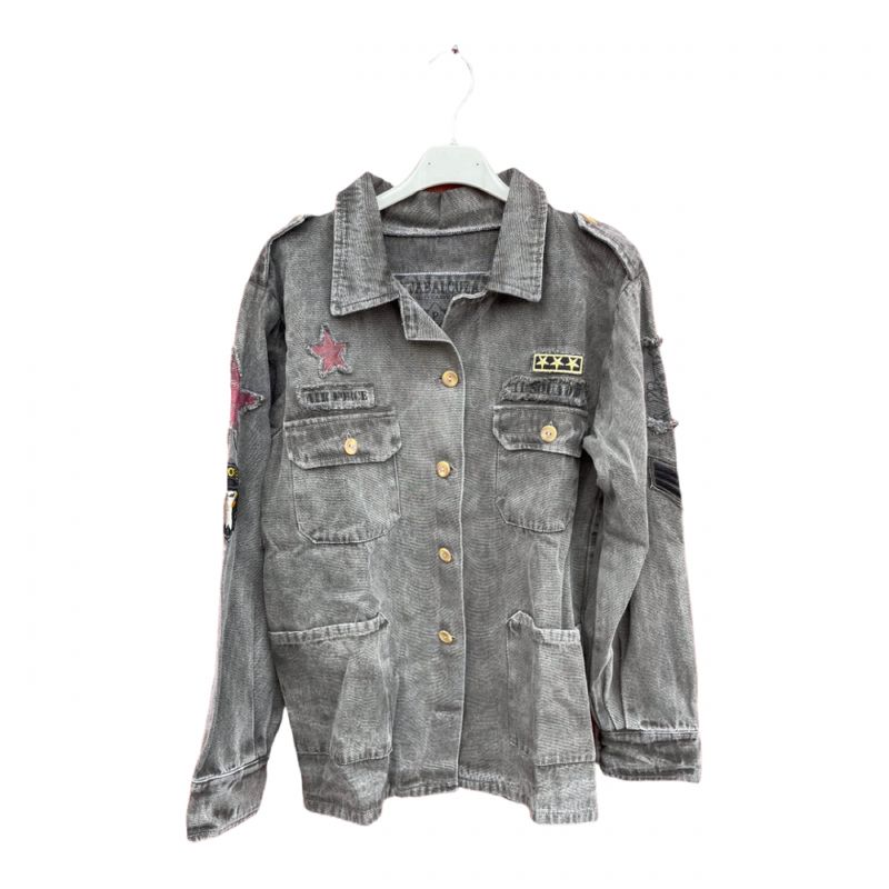 La Jabalcuza Aviator Jacket Khaki