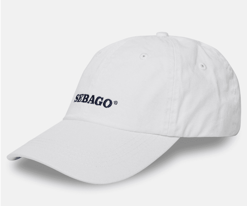 Sebago Classic Logo Cap White