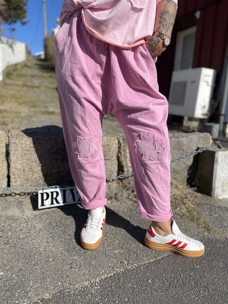 Molly Isabella Harem Jogger Rosa