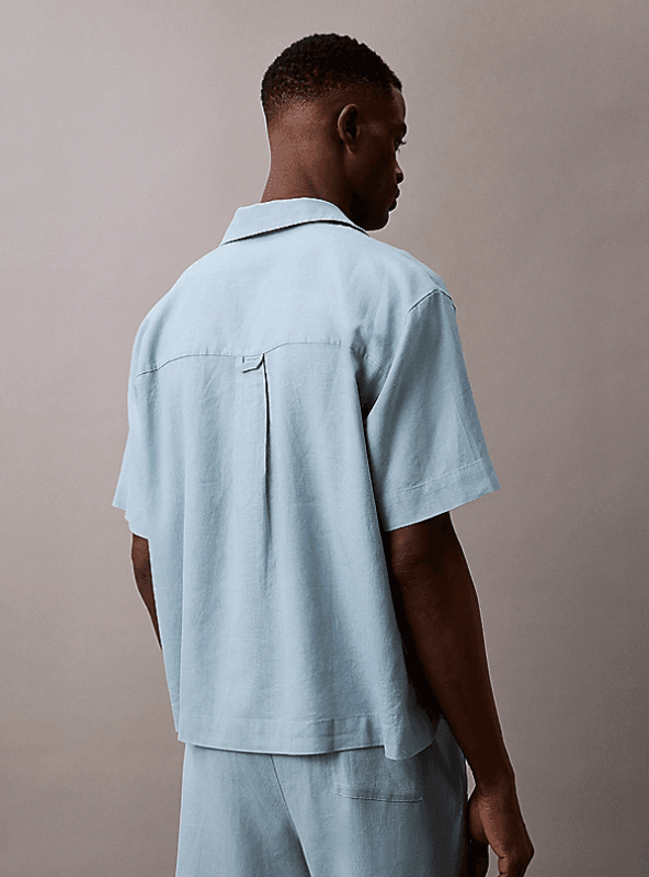 Calvin Klein SS Tee Blå