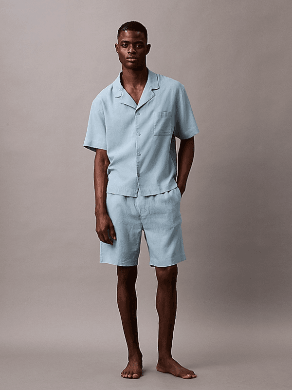 Calvin Klein SS Tee Blå