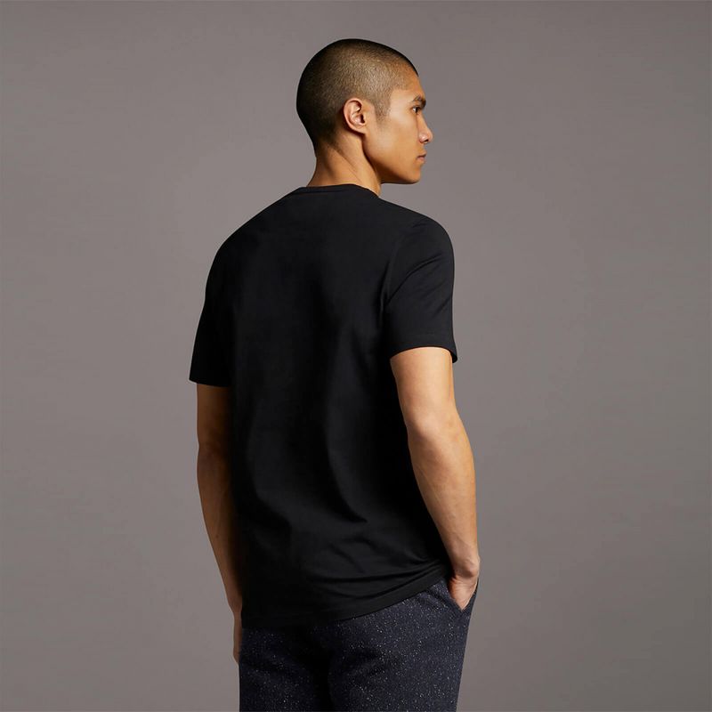 Lyle & Scott Plain T-Shirt Jet Black