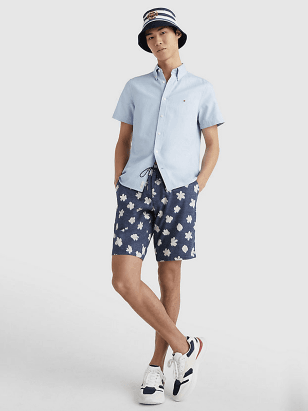Tommy Hilfiger Cotton Linen Dobby Shirt