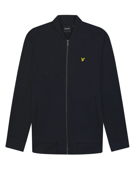 Lyle & Scott Loopback Jersey Bomberjacket Dark Navy