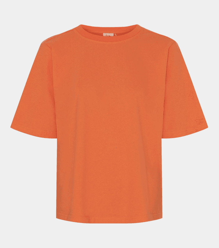 Isay Tinni Basic Tee Warm Orange