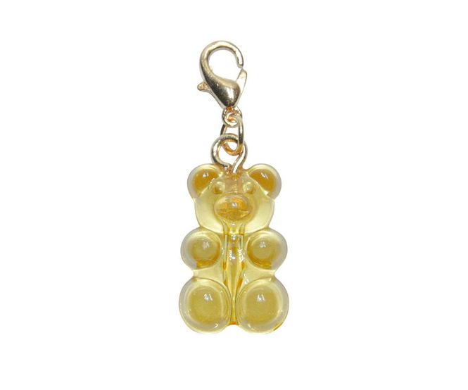 Hovedbilde Charms Bear Gold Transparent