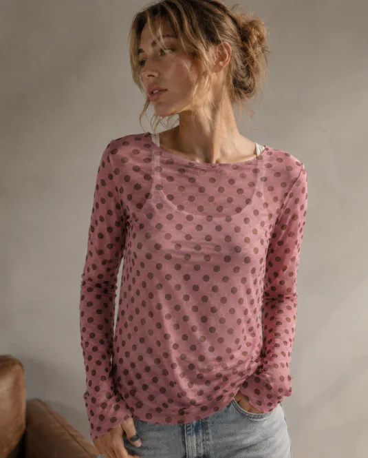 Hovedbilde   Cabana Living Dot Topp Rosa