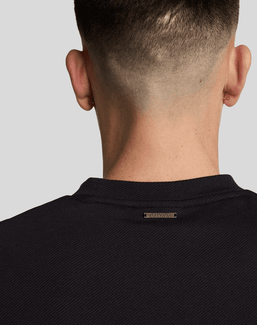 Hovedbilde Lyle & Scott Twill Texture Crewneck T-shirt Lacquer
