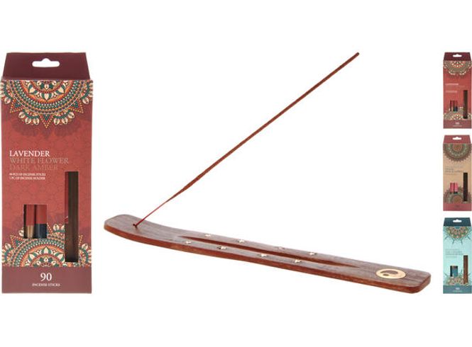 Hovedbilde Røkelsepinner 1 holder og 90 pinner