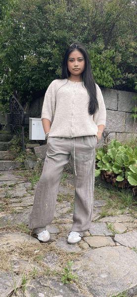 Luxzuz Elilin Pants Drift Wood