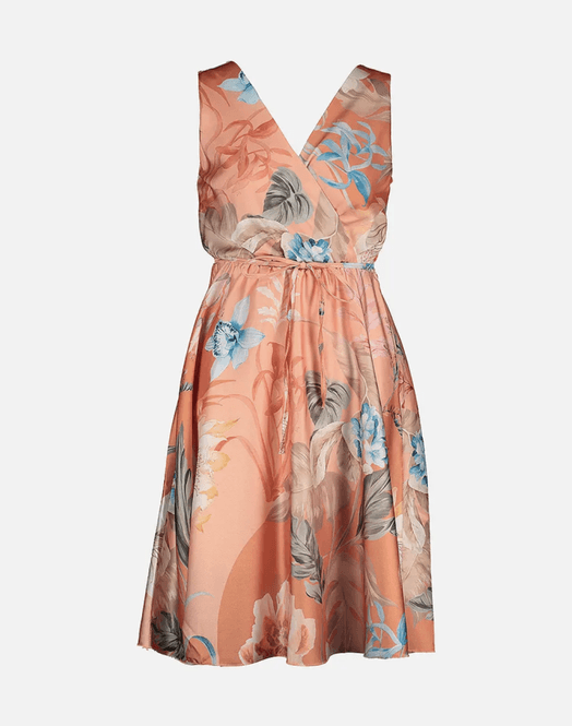 Hovedbilde Floyd Roxy Kjole Orange Satin Milana Orange