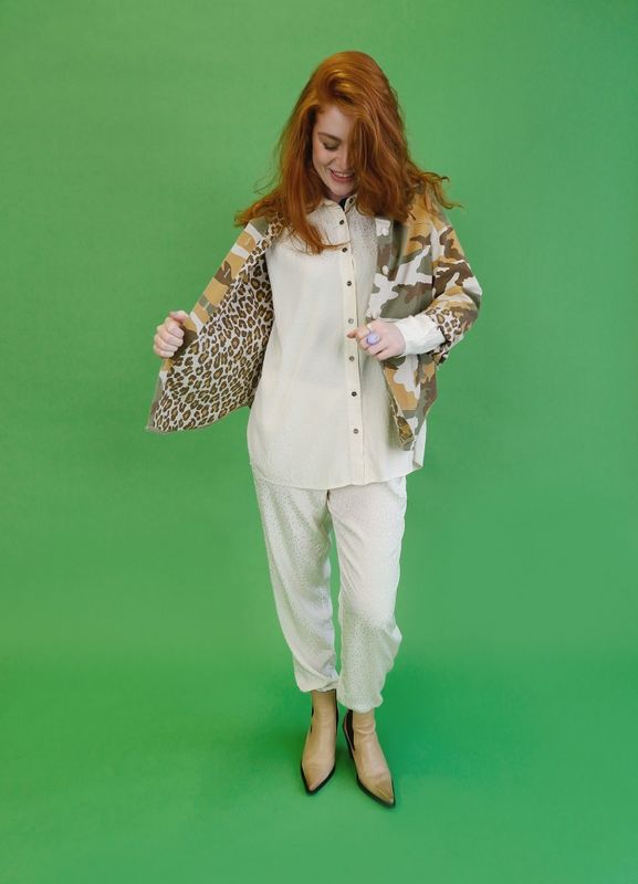 Black Colour Amy Shirt Jacket