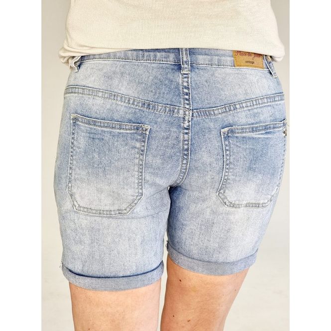 Hovedbilde Place Du Jour Backpocket Denim Shorts