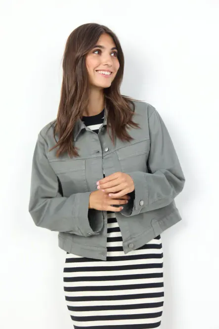 Hovedbilde Soyaconcept Erna Jacket Dusty Green