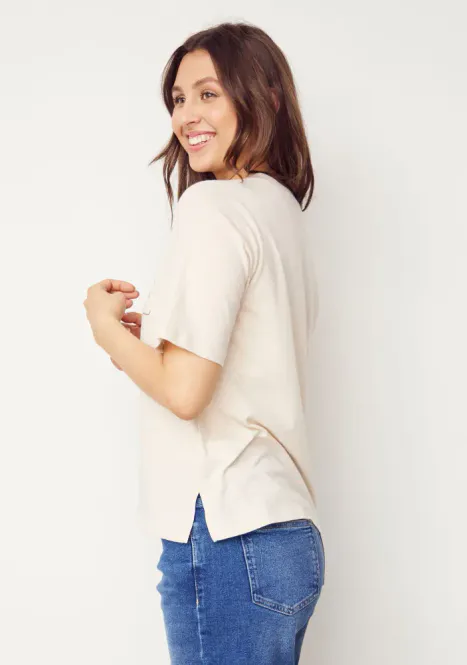 Hovedbilde Isay Haley T-Shirt - Sand