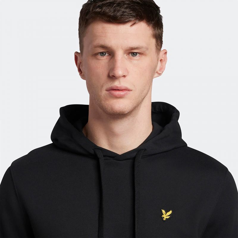 Lyle & Scott Pullover Hoodie Jet Black