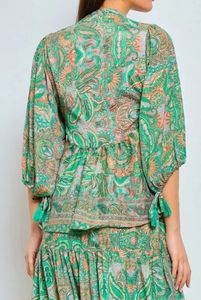Hovedbilde Qnuz Bella Bluse Green
