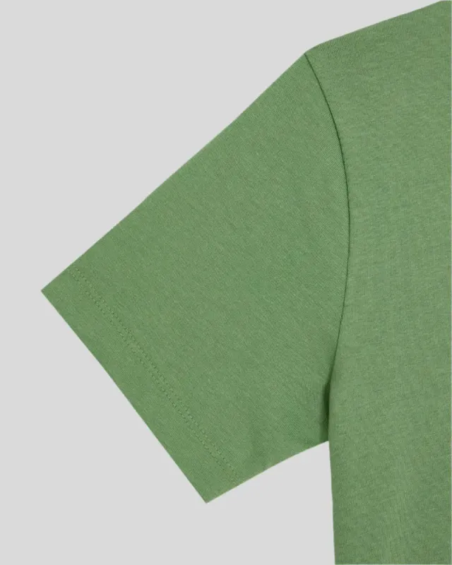 Lyle & Scott Kids Plain T-Shirt Smoke Green